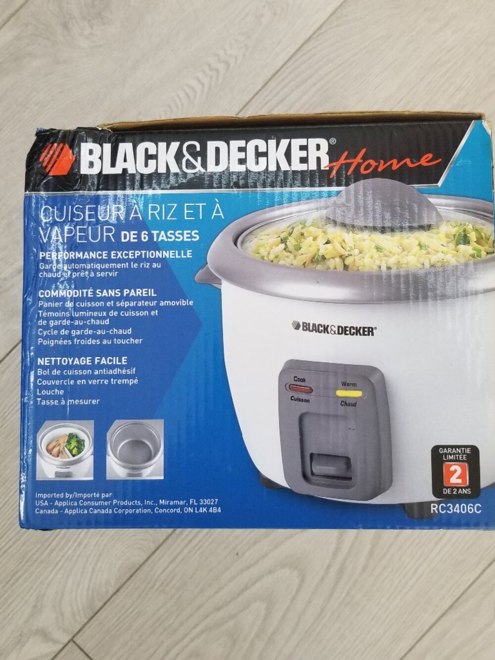 Black & Decker Rice Cooker - 6-Cup - Picture 4 of 4